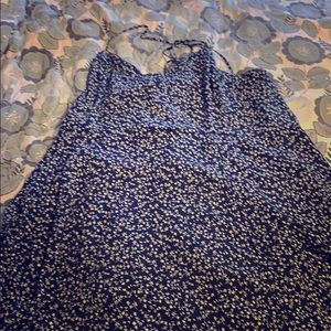 Summer dress with straps